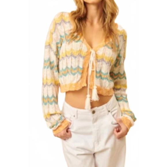 NEW JOHN + JENN shiloh cardi in after party - Picture 1 of 2